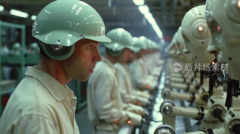 未来工厂人与机器的协作交响曲