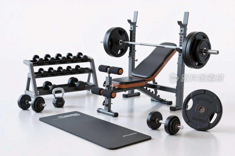 家庭健身器材展示