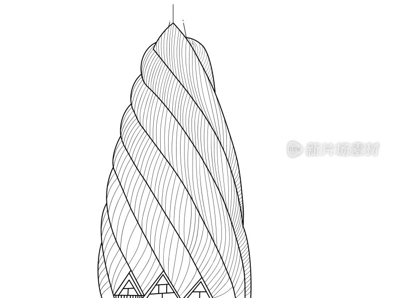 成都大熊猫繁育研究基地熊猫塔