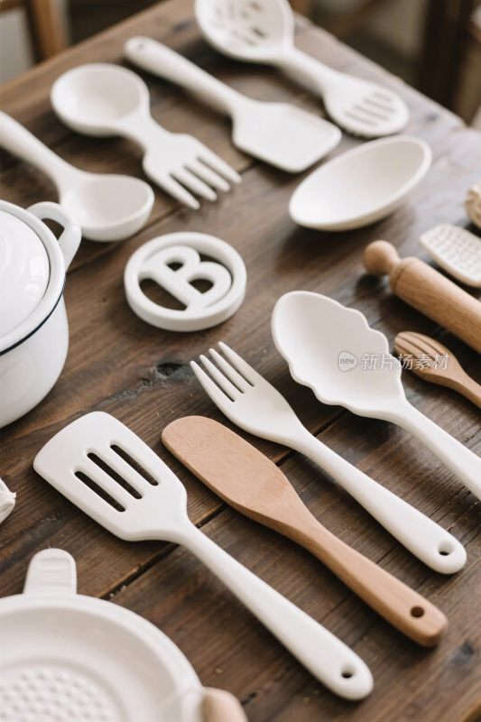 厨房餐具陈列图