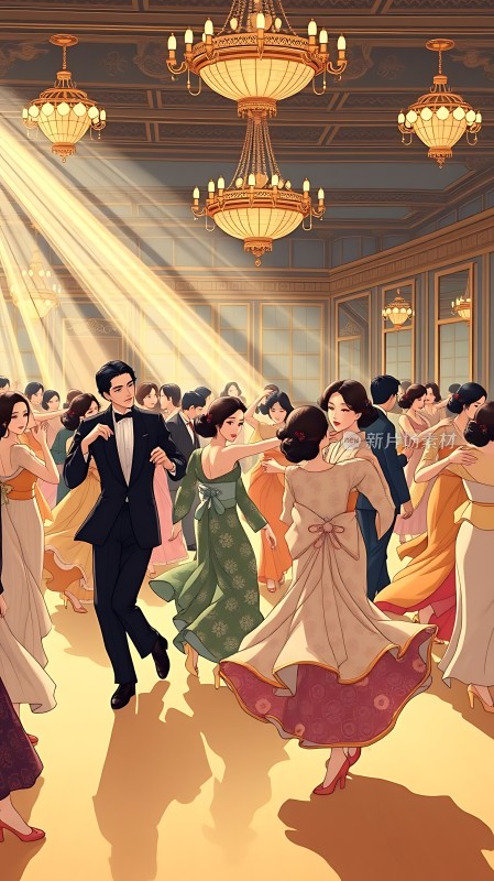 舞会上的优雅时光