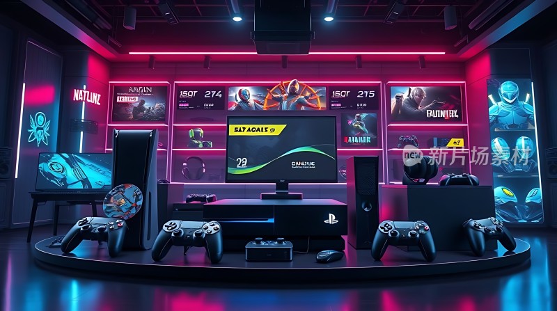未来电竞体验中心沉浸式游戏世界等你来战！