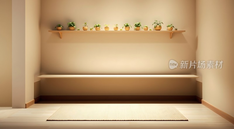 简约生活空间绿植点缀温馨角落