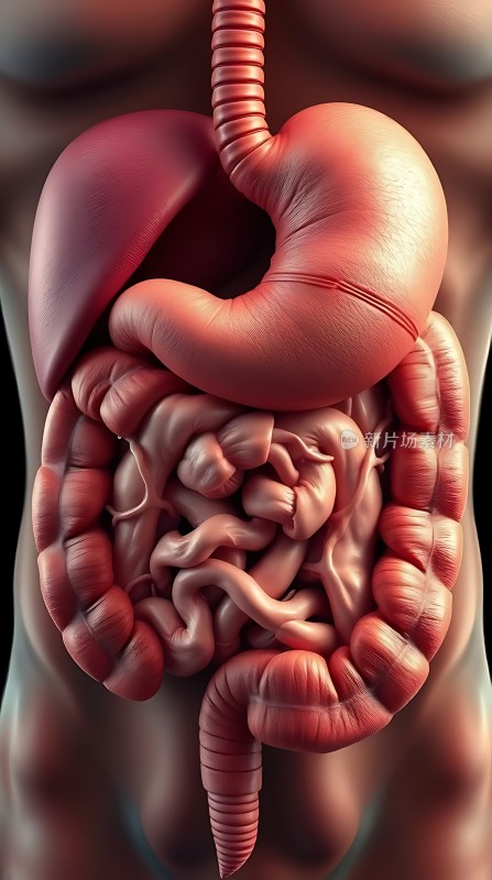 人体内部器官解剖图