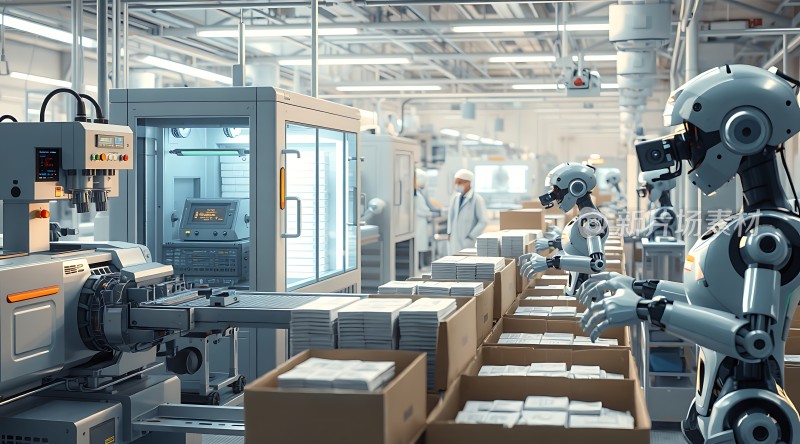 智能工厂机器人与自动化生产线高效协作