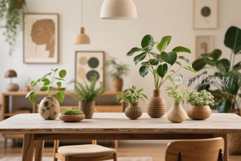 简约绿植室内装饰