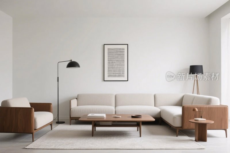 现代简约客厅布置