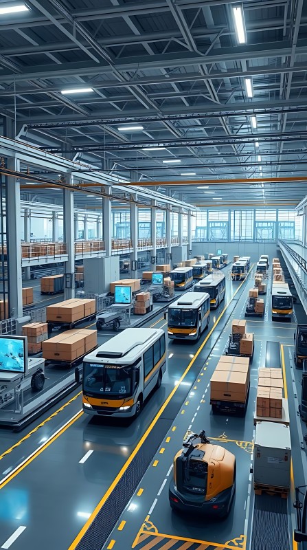 智能物流中心未来运输新篇章