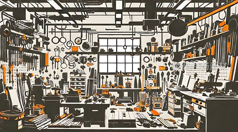 工具天堂车间里的创意与智慧