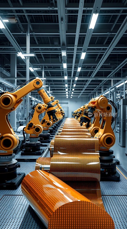 工业机器人生产线高效运作
