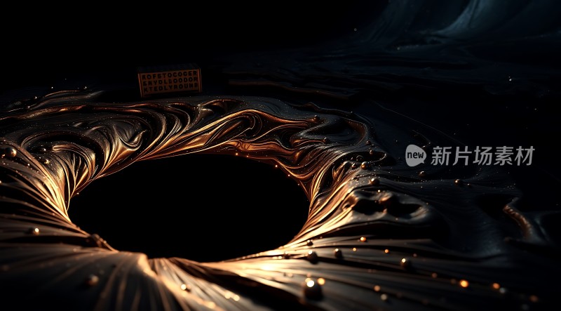 新片场素材黑洞漩涡