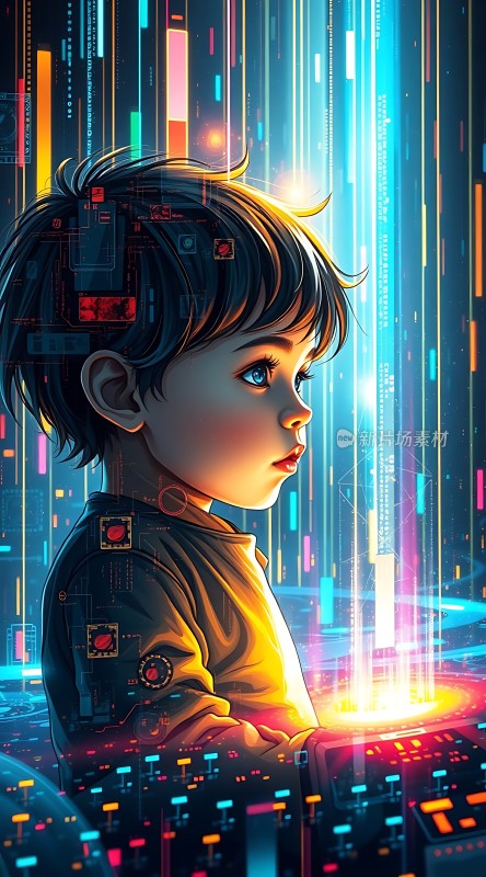 科技少年探索未来世界