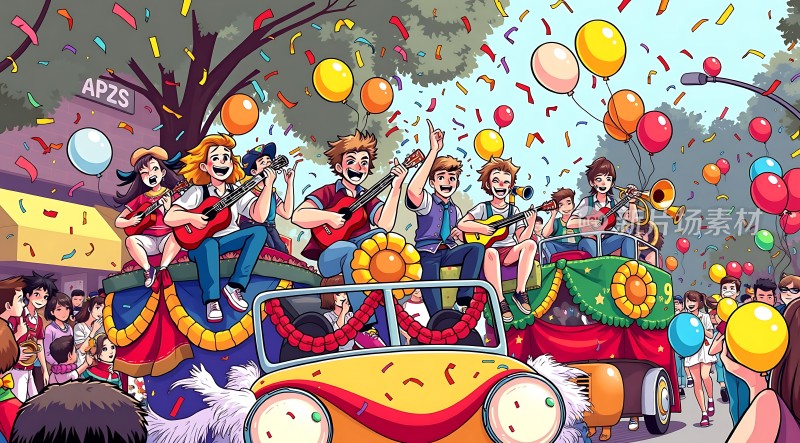 欢乐游行音乐与欢笑同在