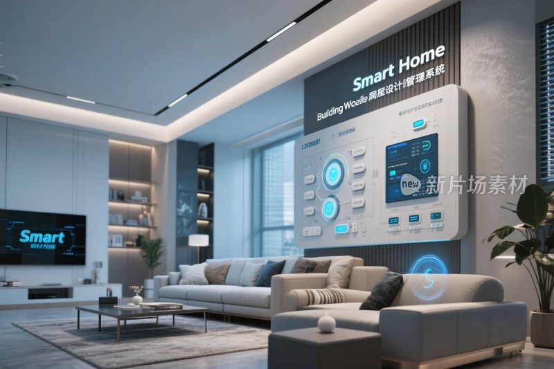 智能家居客厅场景图