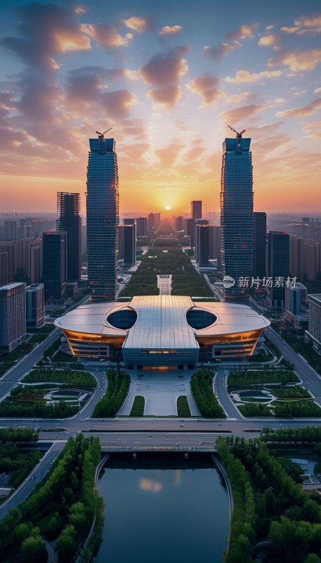 郑州东区商务全景