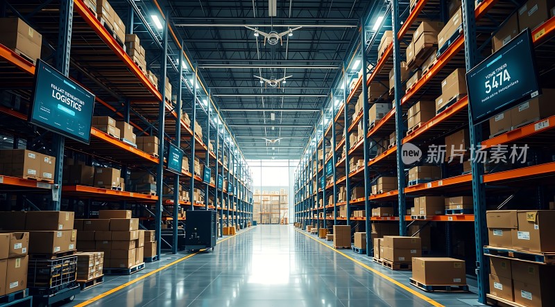 智能物流仓库高效存储与配送中心