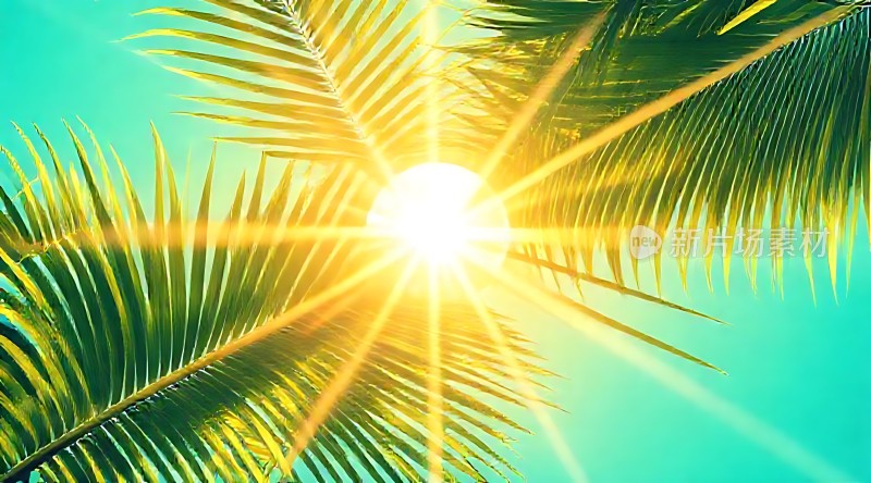阳光下的热带风情