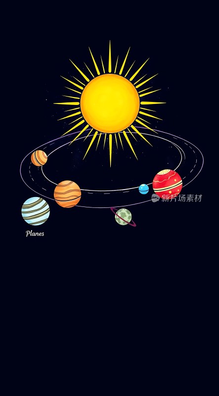 太阳系行星之美