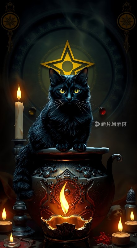 黑猫魔法之夜