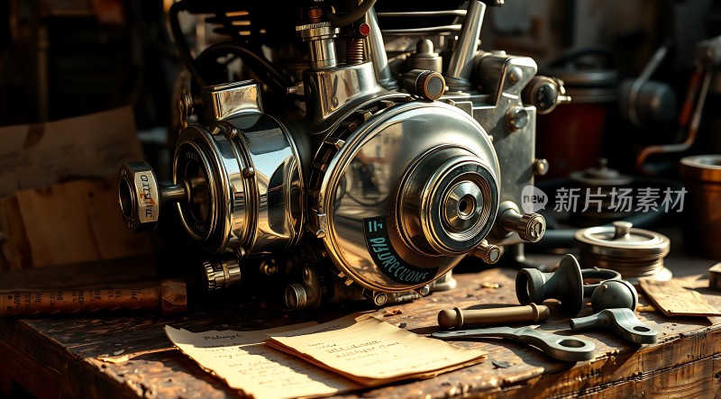 蒸汽机时代机械之美