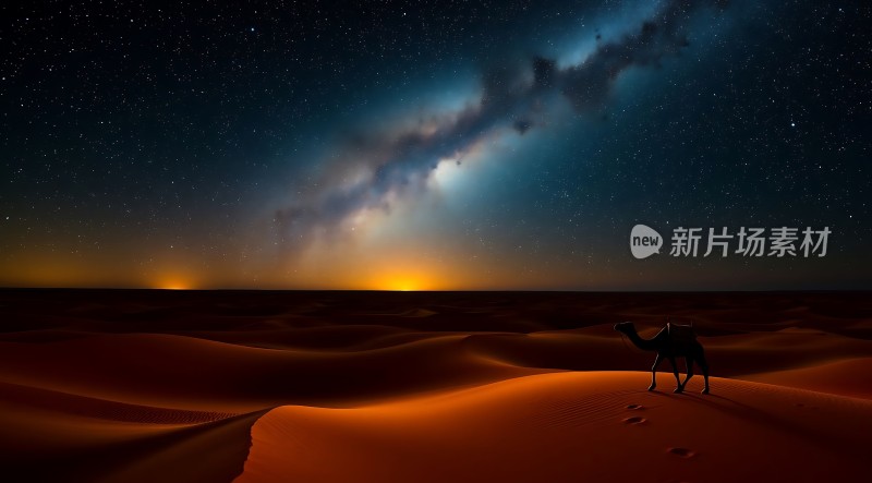 星空下的沙漠之旅