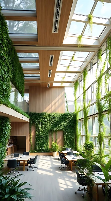 绿色生态办公空间