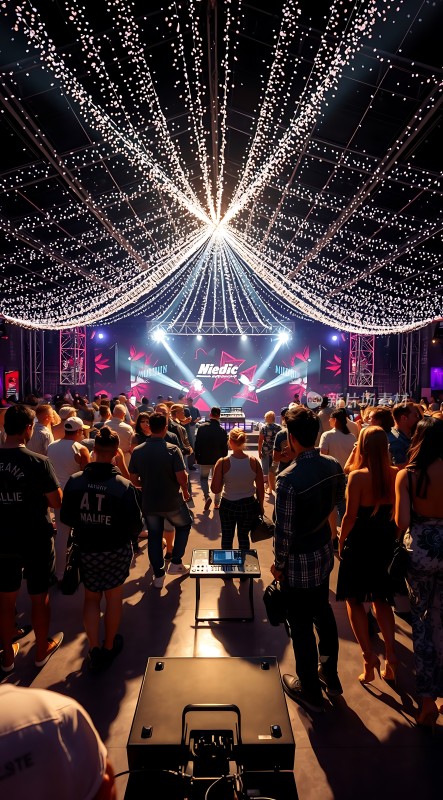 音乐节上的狂欢之夜