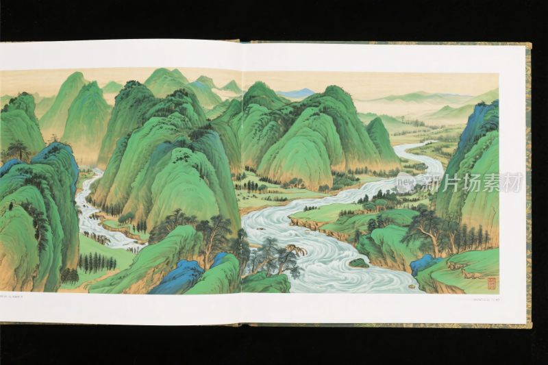 传统山水风景画