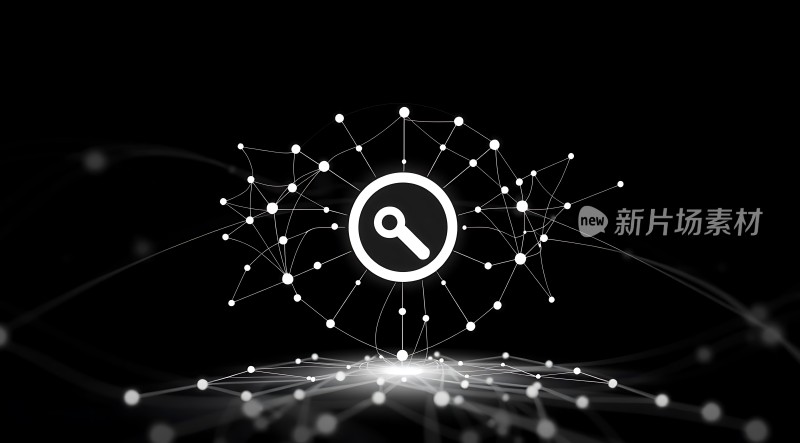 新片场素材科技感网络搜索界面设计
