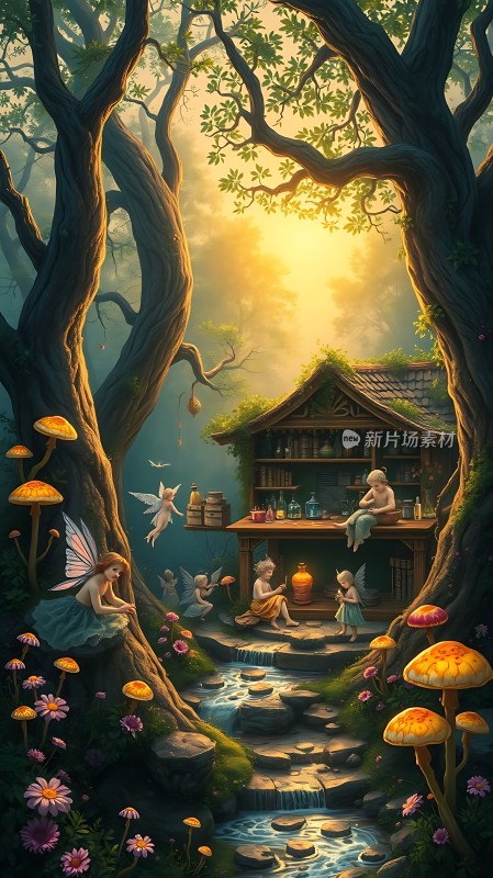 精灵森林秘境探险