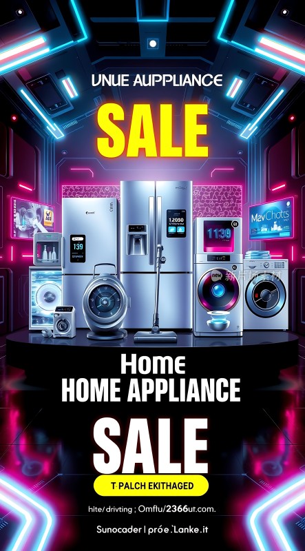 新家电大促优惠等你来抢！