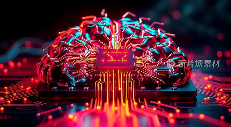 电子大脑芯片电路图