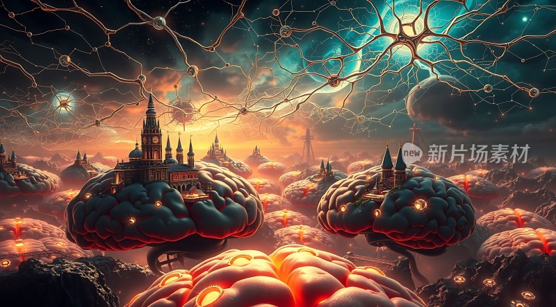 脑海中的奇幻世界