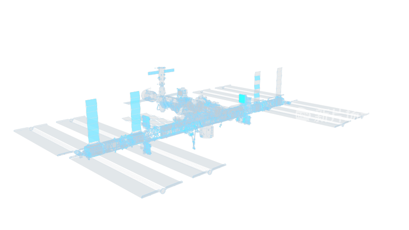 空间站 卫星太空宇宙航天未来元宇宙宇航员