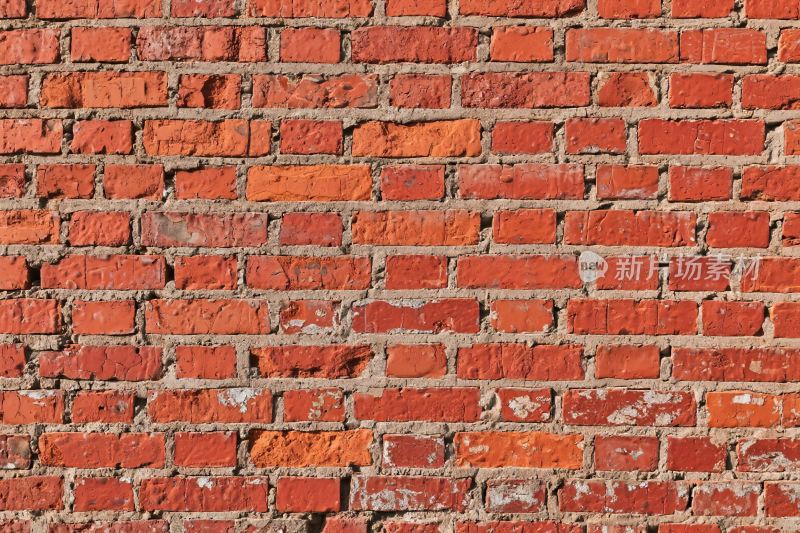 红砖墙纹理背景