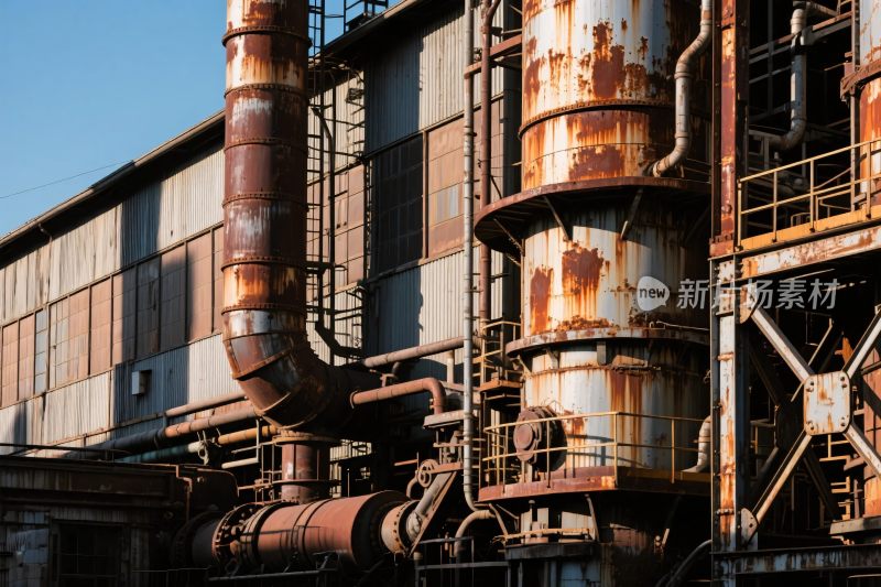 老旧工业区工业设施