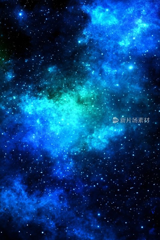 梦幻绚丽的星空背景