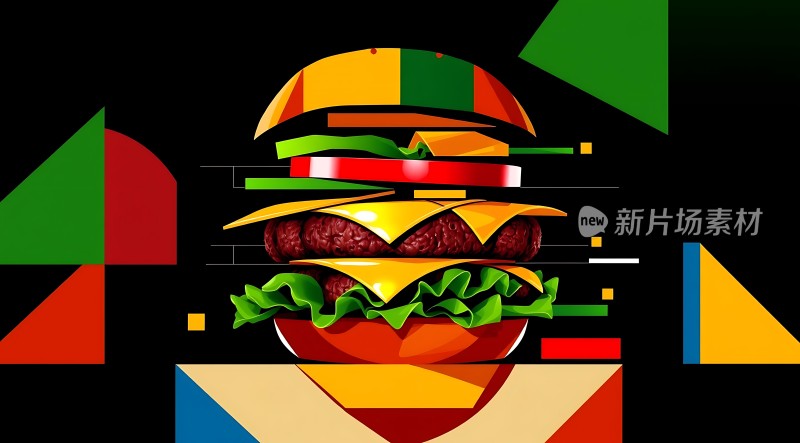 新片场素材美味汉堡大揭秘