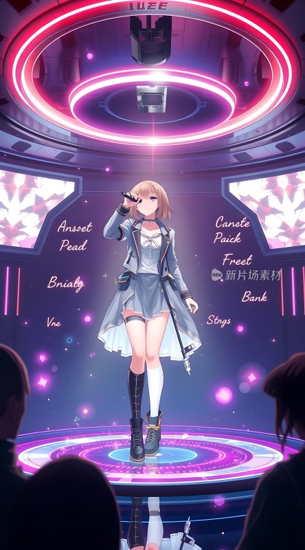 未来舞台上的歌姬