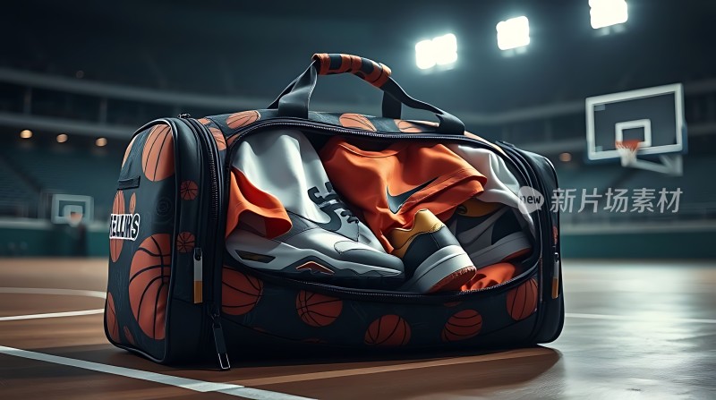 新片场素材 篮球装备大集合