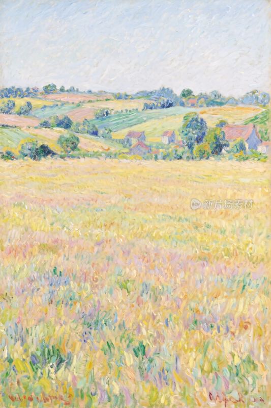 印象派风景油画