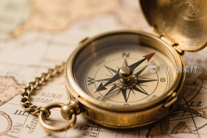 古董指南针老地图