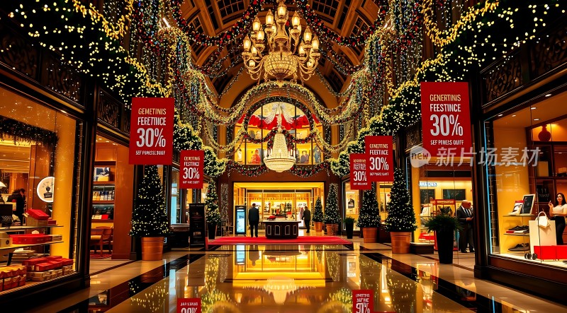 圣诞购物狂欢30%折扣等你来抢！