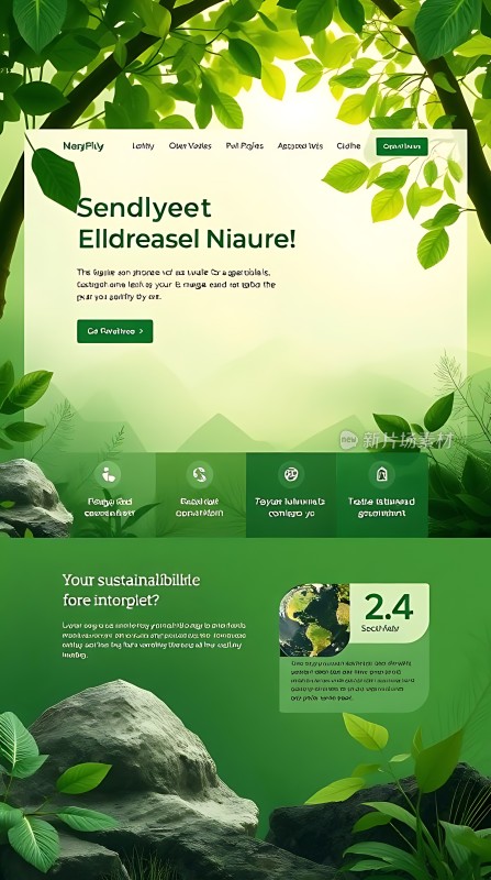 绿色环保可持续未来！