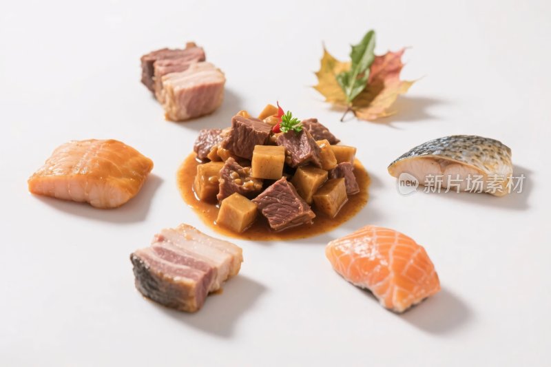 食材美食展示图