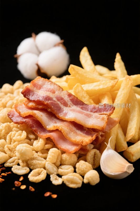 美食食材组合图