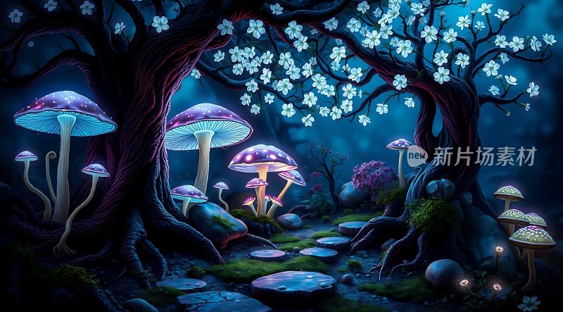 神秘森林夜光之旅