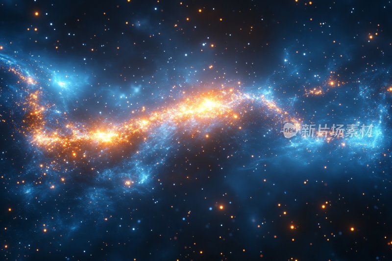 梦幻绚丽的宇宙星云景象