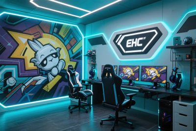 电竞主题游戏房间 电竞主题游戏房间