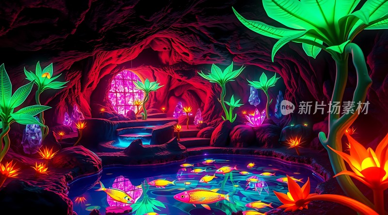 神秘洞穴秘境探险之旅